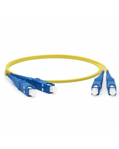 Патч-корд оптический соединительный (SM), 9/125 (OS2), SC/UPC-SC/UPC, (Duplex), LSZH, 1м (50-2011): Патч-корд оптический в Белгороде