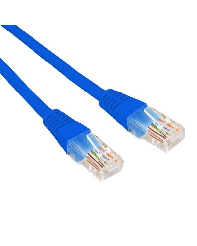 Патч-корд U/UTP CAT 6, RJ45-RJ45, 26AWG, LSZH, синий, 1.5м REXANT (02-0294-105). Патч-корд UTP. Rexant в Белгороде