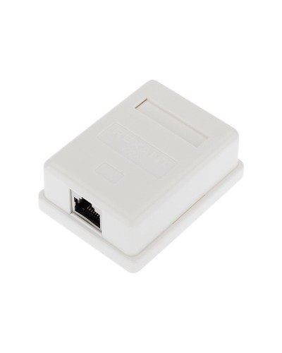 Розетка компьютерная внешняя 1-порт FTP RJ-45 (8P8C), CAT 5e REXANT (03-0122): Розетка RJ-45 в Белгороде