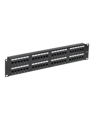 Панель коммутационная с кабельными органайзерами 19", 2U, 48 портов, RJ-45, CAT 6, UTP REXANT PRO (02-0232): Патч-панель 19" в Белгороде
