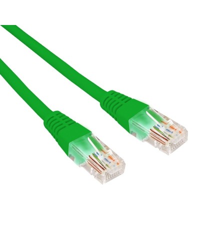 Патч-корд U/UTP CAT 6, RJ45-RJ45, 26AWG, LSZH, зеленый, 1м REXANT (02-0296-1). Патч-корд UTP. Rexant в Белгороде