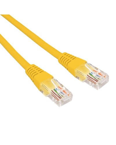 Патч-корд U/UTP CAT 6, RJ45-RJ45, 26AWG, LSZH, желтый, 1.5м REXANT (02-0295-105). Патч-корд UTP. Rexant в Белгороде