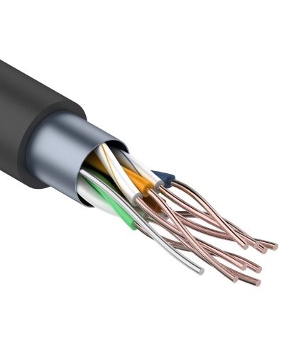 F/UTP 4PR 24AWG CAT5e 305м OUTDOOR REXANT (01-0146). Кабель «витая пара» (LAN) для структурированных систем связи. Rexant в Белгороде