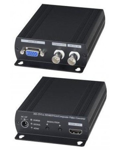 AD001HD4. Преобразователь-разветвитель AHD/HDCVI/HDTVI в HDMI/VGA/CVBS. SC&T в Белгороде