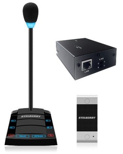 SX-510/1. Устройство переговорное клиент-кассир, дуплексное, с записью переговоров. STELBERRY в Белгороде