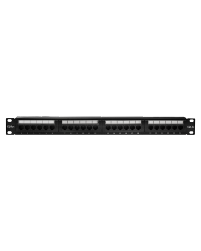 Патч-панель 19", 24хRJ-45, UTP, Cat.5e, 1U (10-0403): Патч-панель 19'' в Белгороде