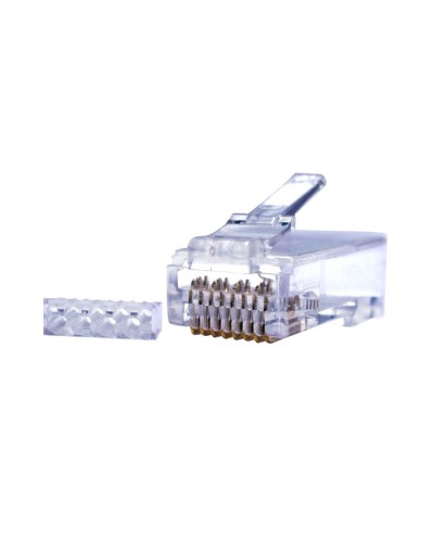 Коннекторы 8P8C UTP Cat.6 50U (RJ-45) (100шт) (10-0208). Разъем RJ-45. SUPRLAN в Белгороде