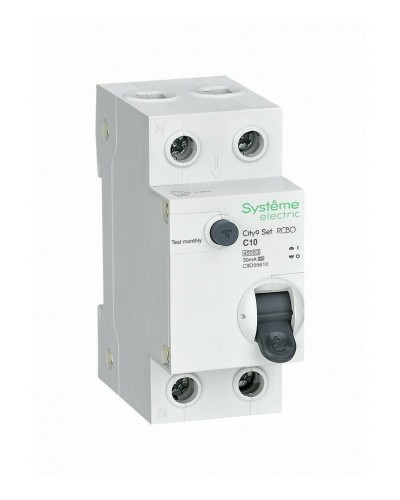 City9 Set 1P+N С 10А 4.5kA 30мА A 230В (C9D55610). Автоматический выключатель дифференциального тока. Systeme Electric в Белгороде