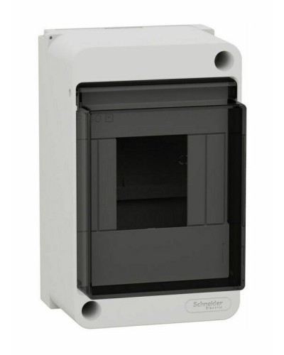 City9 Box 4 модуля навесной с прозрачной дверцей (EZ9EAB104). Щиток модульный. Systeme Electric в Белгороде