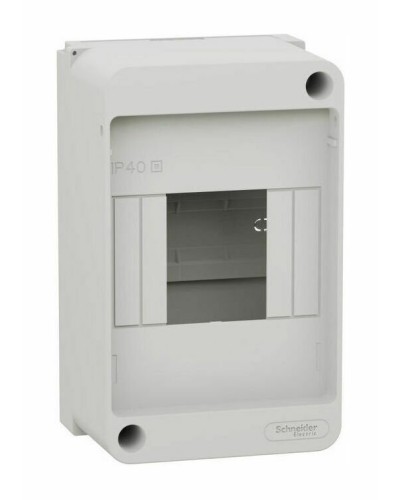 City9 Box XS 4 модуля без дверцы, белый (EZ9EAA104). Щиток модульный. Systeme Electric в Белгороде