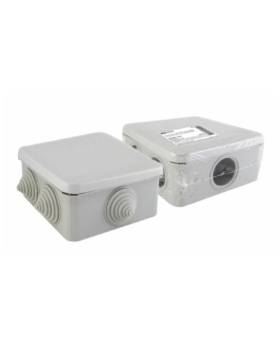 Коробка ОП 100х100х50мм, крышка, IP55, 6 вх. (SQ1401-1255). Распаячная коробка. TDM ЕLECTRIC в Белгороде