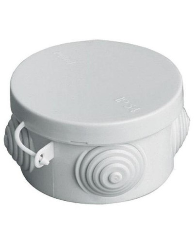 Коробка ОП D65х40мм, крышка, IP54, 4вх. (SQ1401-0101). Распаячная коробка. TDM ЕLECTRIC в Белгороде