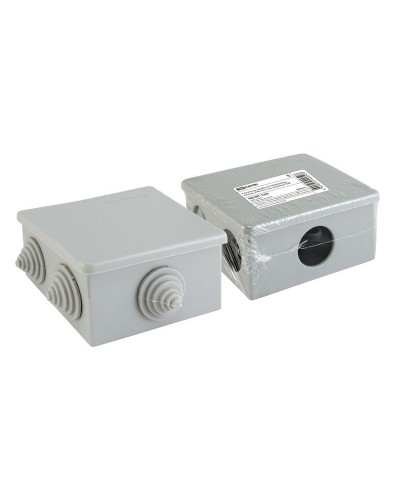 Распаячная коробка ОП 80х80х40мм, крышка, IP44, 6 вх. TDM (SQ1401-1235). Распаячная коробка ОП. TDM ЕLECTRIC в Белгороде