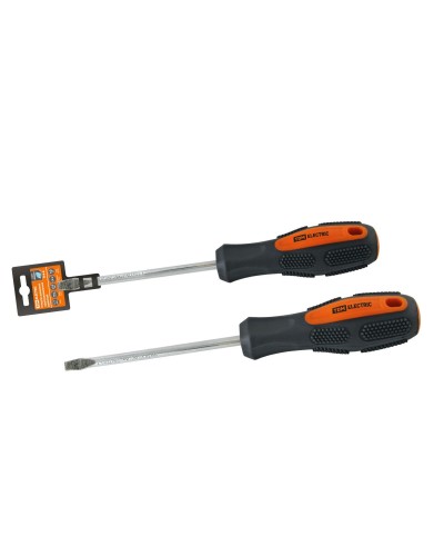 Отвертка шлицевая двухкомпонентная CR-V, тип SL6.5x150 "Алмаз" TDM (SQ1006-1010): Отвертка шлицевая двухкомпонентная в Белгороде