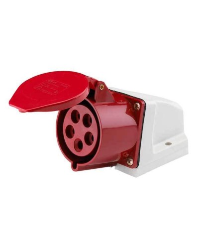 Розетка 115 стационарная 3Р+РЕ+N 16А 380В IP44 (SQ0602-0003). Розетка. TDM ЕLECTRIC в Белгороде