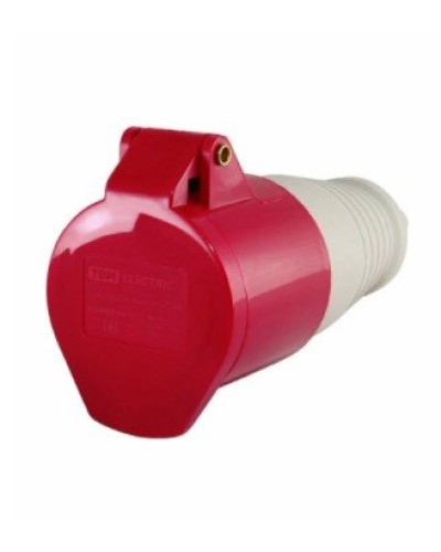 Розетка 224 переносная 3Р+РЕ 32А 380В IP44 (SQ0603-0013). Розетка. TDM ЕLECTRIC в Белгороде