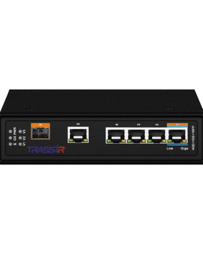 TR-NS15061S-150-4POE. Коммутатор с PoE. Trassir в Белгороде