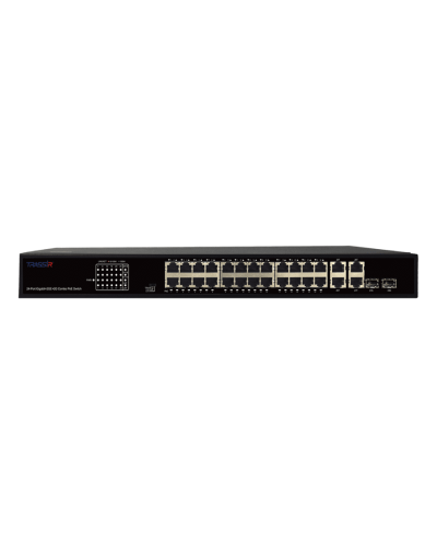 TR-NS14282C-370-24POE. Коммутатор с PoE. Trassir в Белгороде