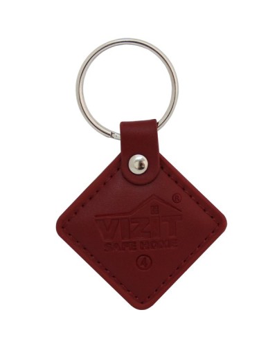 VIZIT-RF2.2 (Red). Брелок proximity кожаный. VIZIT в Белгороде