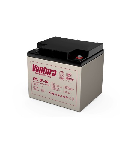 Ventura GPL 12-40. Аккумулятор герметичный свинцово-кислотный. Ventura в Белгороде