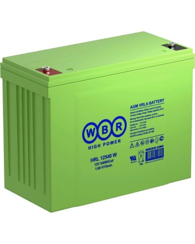 WBR HRL12540W. Аккумулятор герметичный свинцово-кислотный. WBR в Белгороде