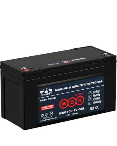 WBR MBG100-12. Аккумулятор герметичный свинцово-кислотный. WBR в Белгороде