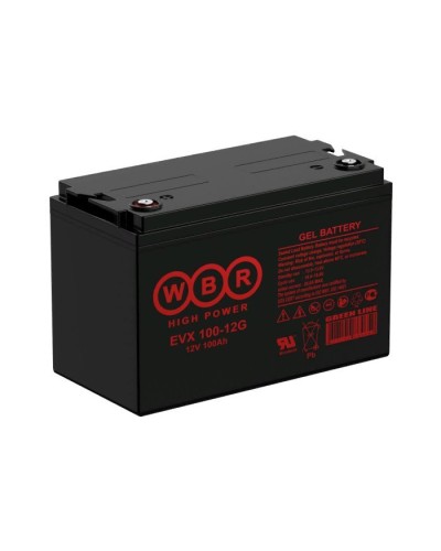 WBR EVX100-12G. Аккумулятор герметичный свинцово-кислотный. WBR в Белгороде