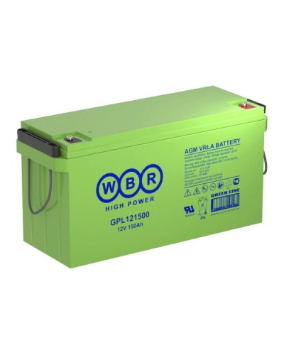 WBR GPL121500. Аккумулятор герметичный свинцово-кислотный. WBR в Белгороде