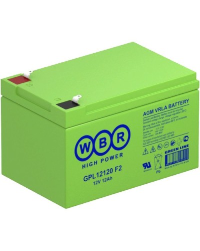 WBR GPL12120 F2. Аккумулятор герметичный свинцово-кислотный. WBR в Белгороде