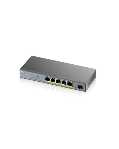 GS1350-6HP-EU0101F. L2 коммутатор PoE+ для IP-видеокамер. ZYXEL в Белгороде