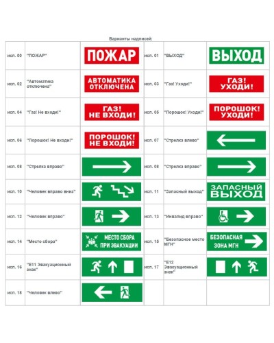 С2000-ОСТ исп.12 Человек вправо. Оповещатель световой адресный. Болид в Белгороде