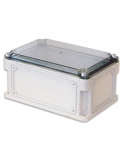 Корпус RAM box 400х200х146, высота крышки 21 мм, IP67 (542211). Корпус с фланцами и прозрачной крышкой, без монтажной платы. ДКС в Белгороде
