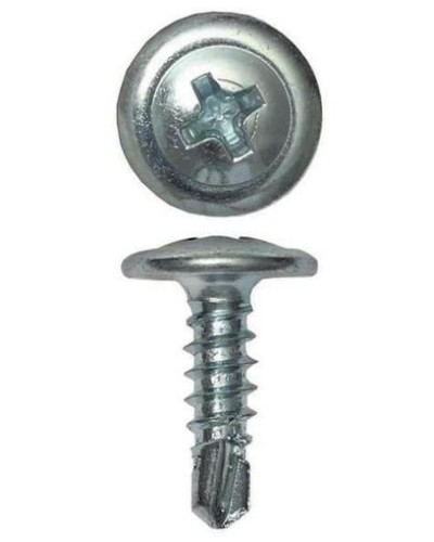 Саморез с пресс-шайбой 4.2х13 со сверлом (200 шт) (CM274013). Саморез с пресс-шайбой. ДКС в Белгороде