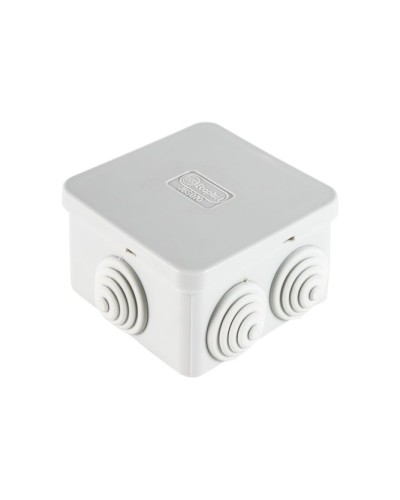 Коробка JBS070 70х70х40, 6 вых., IP44, серая (44056). Коробка монтажная. Экопласт в Белгороде