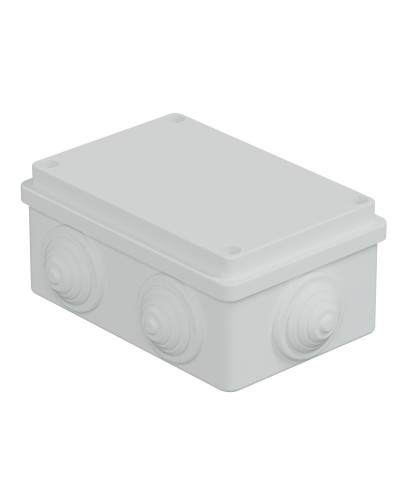 Коробка JBS120 120х80х50, 6 вых., IP55, белая (44008W-1). Коробка монтажная. Экопласт в Белгороде