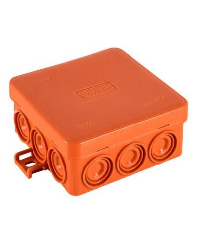 Коробка JBL085 85х85х38, 12 вых., 4P (0,15...6мм²) (43755HF): Коробка монтажная, огнестойкая, без галогена в Белгороде