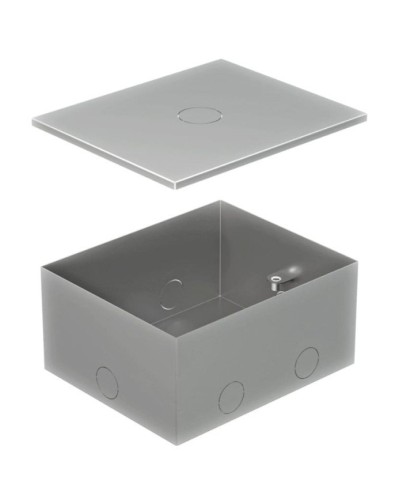 Коробка металлическая с крышкой для заливки в пол BOX/4 (70141): Коробка металлическая с крышкой для заливки в пол 159,6х133,6х75 мм, для люков 70040 в Белгороде