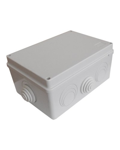 Коробка JBS210 210х150х100, 8 вых., 12P (0,15...2,5мм²) серая (43046HF-GR). Коробка монтажная, огнестойкая, без галогена. Экопласт в Белгороде