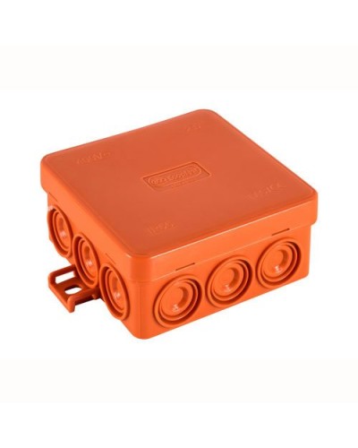 Коробка JBL085 85х85х38, 12 вых., 4P (0.15...2.5мм²) (43155HF): Коробка монтажная, огнестойкая, без галогена в Белгороде