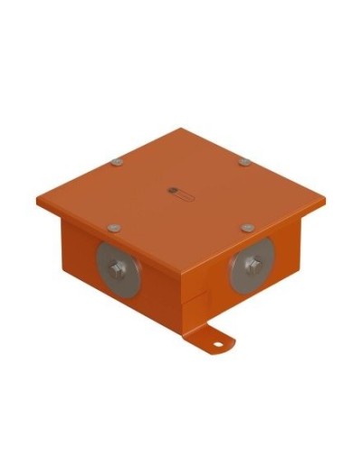 Коробка SMB120 металлическая 120х120х60, 4 металлических заглушки (56004S). Коробка, 4 металлические заглушки. Экопласт в Белгороде