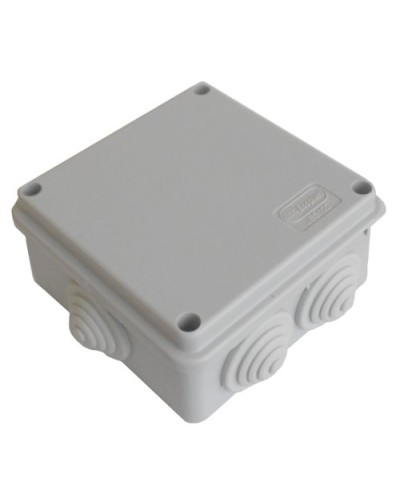Коробка JBS100 100х100х55, 6 вых., 4P (1,5…10мм²) серая (43347HF-GR). Коробка монтажная, огнестойкая, без галогена. Экопласт в Белгороде