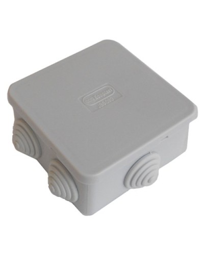 Коробка JBS080 85х85х50, 6 вых., IP44, белая (44066W-1). Коробка монтажная. Экопласт в Белгороде