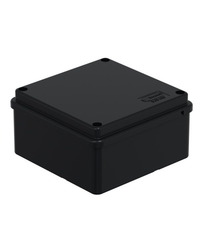 Коробка BJB/JBS100 100х100х55, IP56, черная (44057BL-1). Коробка монтажная. Экопласт в Белгороде
