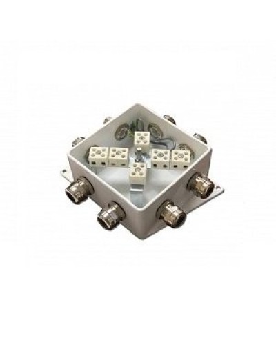 КМ-О (12к*10,0)-IP66-120х120, три ввода: Коробка монтажная огнестойкая в Белгороде