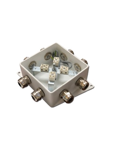 КМ-О (8к)-IP66-120х120, четыре ввода. Коробка монтажная огнестойкая. Гефест в Белгороде