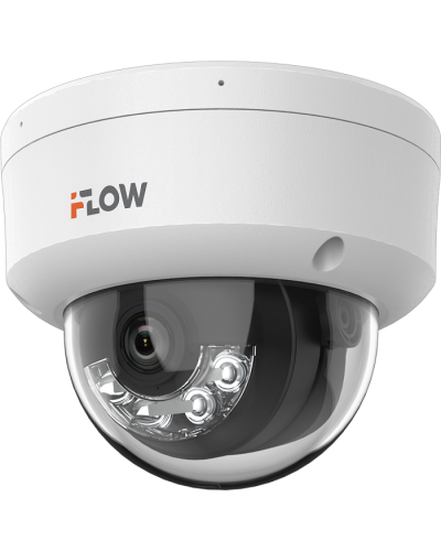 F-IC-2422C2MS(4мм). Бюджетная IP-видеокамера купольная. i-FLOW в Белгороде