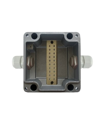 МКС Мороз, 2ВК, с датчиком вскрытия корпуса (тампером), IP66/IP68. Коробка коммутационная металлическая. Магнито-Контакт в Белгороде