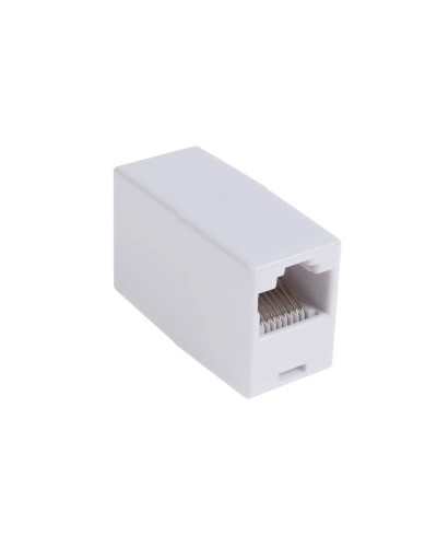 RJ-45 (розетка)-RJ-45 (розетка) (белый): Разъем распределительный в Белгороде