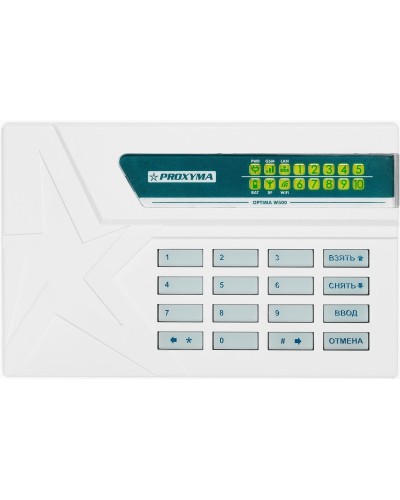 W500RL+ Optima. Объектовый прибор с встроенными GSM, РПП Ладога-РК/Ладога-РК+, и проводными шлейфами. Проксима в Белгороде