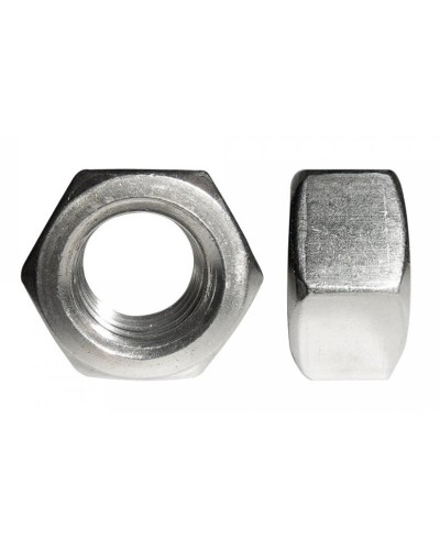 Гайка шестигранная нержавеющая (А2) M6 (DIN 934) (500 шт) (PR08.7455). Гайка шестигранная нержавеющая (А2). Промрукав в Белгороде